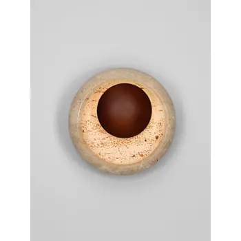 TAVO ZIDNA LED SVJETILJKA ŽUTI TRAVERTIN 4W IP20 3000K