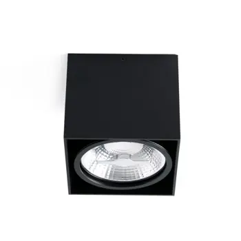 TECTO BLACK CEILING LAMP 1 X AR111 50W