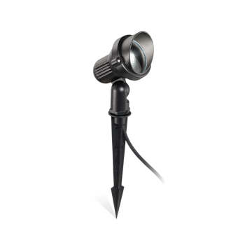 TERRA PODNI REFLEKTOR PR1 MALI CRNI GU10 IP65