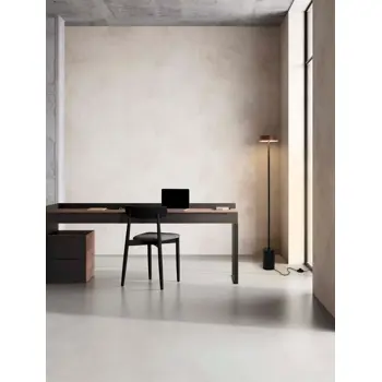 THEA STAJAĆA LAMPA  LED/3000K/17W/929Lm/BIJELA & GOLD