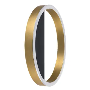 THRIC ZIDNA SVJETILJKA LED 15W/CRNA/ ZLATNA/IP20/960lm