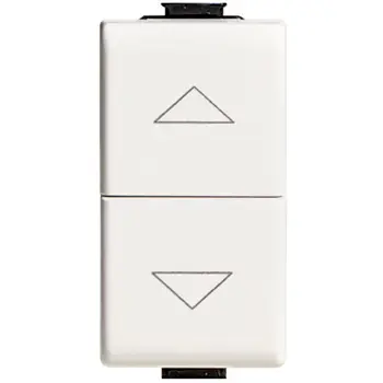 TIPKALO NO 1M - DVOSTRUKO ZA ROLETNE 1P+1P/10A POVEZANO