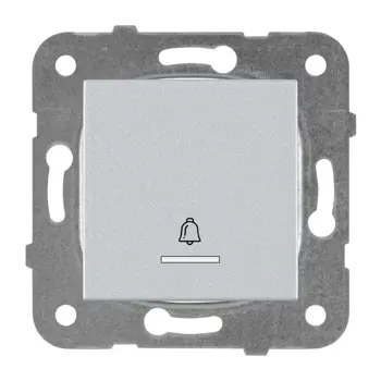 TIPKALO ZA ZVONO PANASONIC SREBRNI BEZ OKVIRA