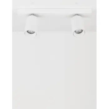 TOD REFLEKTOR BIJELA GU10 2x10 Watt IP20 220-240 Volt D: 35 W: 6 H: 12.7 cm