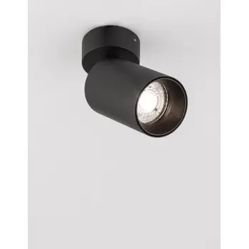 TOD REFLEKTOR CRNI GU10 1x10 Watt IP20 220-240 Volt D: 5.7 H 1: 9 H 2: 13 cm