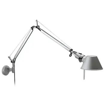 TOLOMEO LED ZIDNA SVJETILJKA S NOSAČEM 10W/593lm/3000K ALUMINIJ A004800+A025150