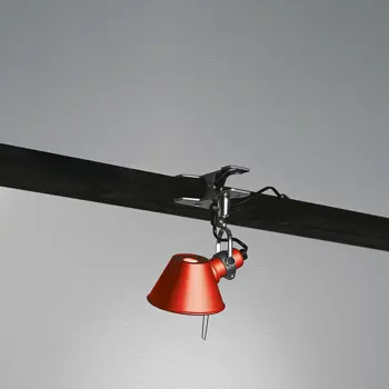 TOLOMEO MICRO PINZA SVJETILJKA S KVAČICOM CRVENA ARTEMIDE