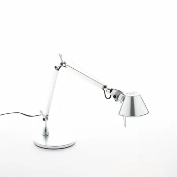 TOLOMEO MICRO STOLNA SVJETILJKA SIVA ALUMINIJ E14 SA POSTOLJEM A001300