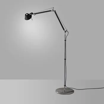 TOLOMEO STAJAĆA SVJETILJKA S POSTOLJEM 1xE27/230V CRNA A004430 + A012820