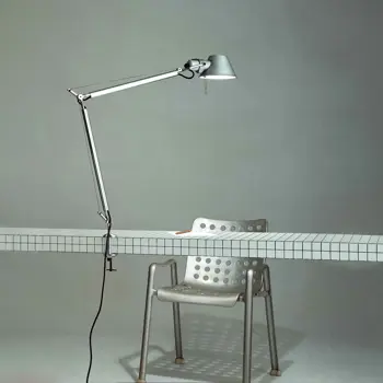 TOLOMEO STOLNA SVJETILJKA SA STEZALJKOM 1xE27/230V ALUMINIJ A00100+A004100