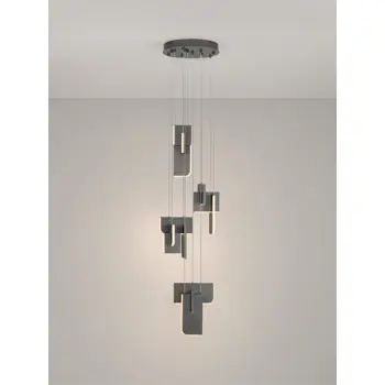 TOTEM LED VISILICA SIVA 52W IP20 3000K TRIAK PRIGUŠLJIVA
