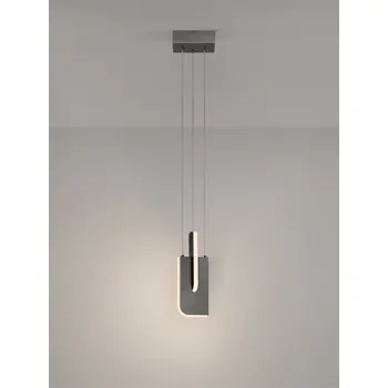 TOTEM LED VISILICA SIVA 9W IP20 2700K TRIAK PRIGUŠLJIVA