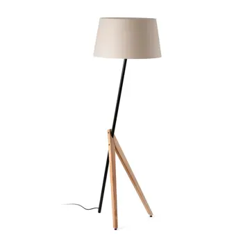 TREEWOOD ASH STAJAĆA LAMPA BEIGE SHADE 1xE27