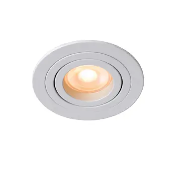 TUBE UGRADBENA LAMPA BIJELA fi 9,2 1xGU10 50W Alumin