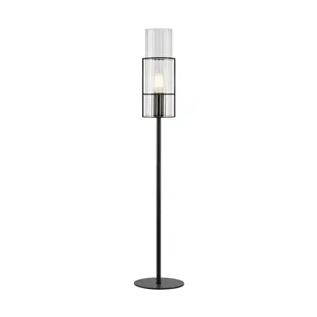 TUBO STOLNA LAMPA 65CM BLACK/CLEAR E14