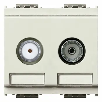 TV-RD-SAT JEDNOSTRUKO POVEZIVANJE. OUT.2OUTS BIJELI