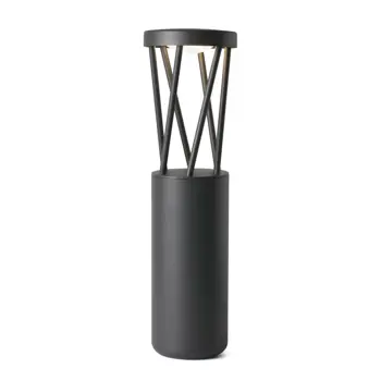 TWIST LED DARK GREY BOLLARD 10W 3000K