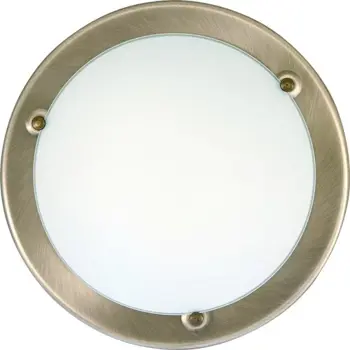 UFO STROPNA SVJETILJKA E27 1X MAX 60/BRONĆANA/IP20