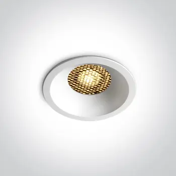 UGRADBENA BIJELA LED SVJETILJKA S HONEYCOMB 10W CCT IP20 230V DARK LIGHT