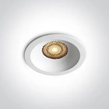 UGRADBENA BIJELA LED SVJETILJKA S HONEYCOMB 14W CCT IP20 230V DARK LIGHT