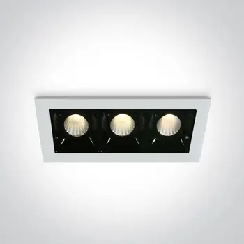 UGRADBENA LAMPA 3x2W/3x160lm/3000K IP20 BIJELA