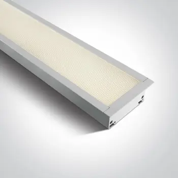 UGRADBENA LINEARNA LED SVJETILJKA 40W/3600lm/3000K/230V/121X8cm/IP20 BIJELA