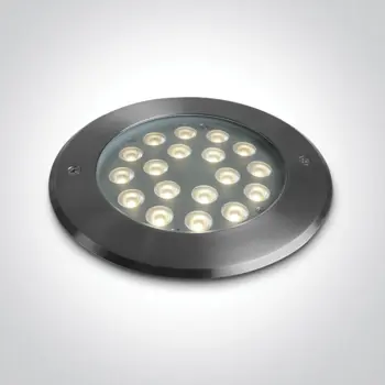 UGRADBENA PODNA LED SVJETILJKA IP67 18x1W WW 24V DC