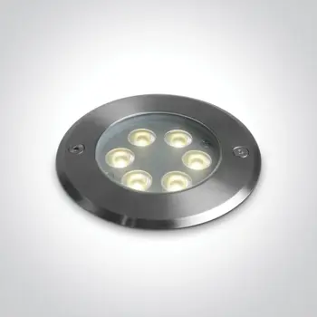 UGRADBENA PODNA LED SVJETILJKA IP67 6x1W WW 24V DC