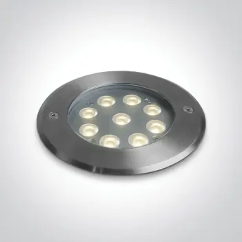 UGRADBENA PODNA LED SVJETILJKA IP67 9x1W WW 24V DC