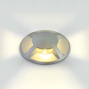 UGRADBENA PODNA SVJETILJKA 1×GU10/10W/230V IP67/IK10 ALUMINIJ