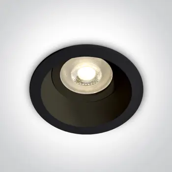 UGRADBENA SVJETILJKA GU-10 50W MR16 230V CRNA