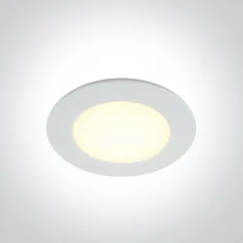 UGRADBENA SVJETILJKA LED 6W/3000K/415lm/fi.85mm/IP65/BIJELA