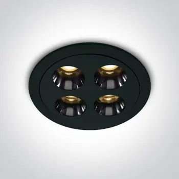 UGRADBENA SVJETILJKA LED/10W/3000K/700lm CRNA