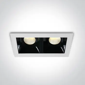 UGRADBENA SVJETILJKA LED/2×6,5W/3000K/2×550lm/36°/350mA IP20 BIJELA