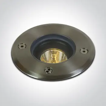 UGRADBENA VANJSKA PODNA SVJETILJKA COB LED 3W WW 5deg 230V SS316L IP67