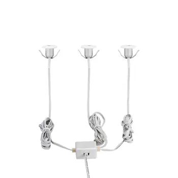 UGRADBENA VISILICA 3x3X1W, 3X100lm, ALU/BIJELA CHANGO