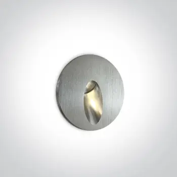 UGRADBENA ZIDNA SVJETILJKA LED/3W/IP54+DRIVER ALUMINIJ