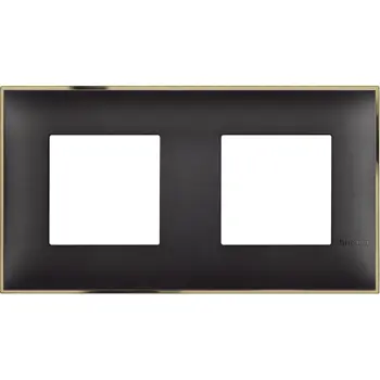 UKRASNI OKVIR 2-STR CRNA ZLATO