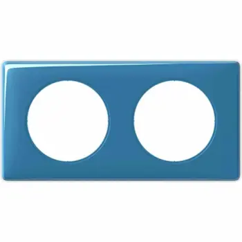 UKRASNI OKVIR 2-STRUKI STAKLENO PLAVO