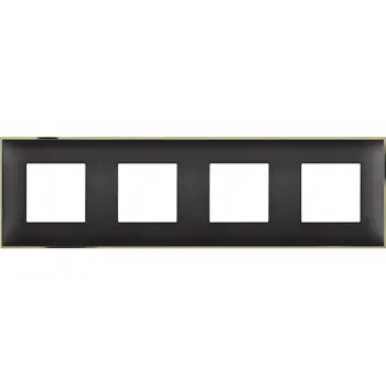 UKRASNI OKVIR 4-STR CRNA ZLATO