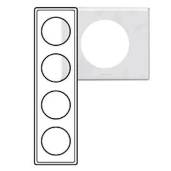 UKRASNI OKVIR 4-STRUKI PORCULAR