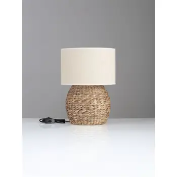 UMI STOLNA SVJETILJKA E27 1X12W IP20 BEŽ TKANINA/ZUMBUL