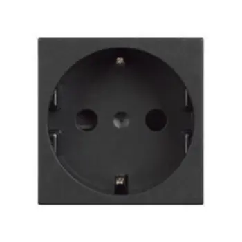 UTIČ 2P+E 16A DJ ZAS CRNA