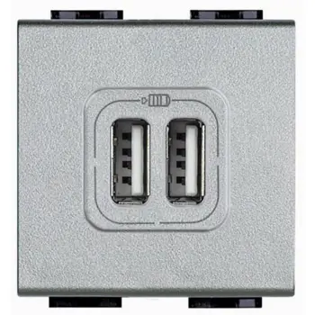 UTIČNICA 2M  USB 1550/750mA TECH