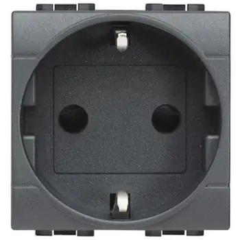 UTIČNICA 2P+E 10/16A 250V BEZ VIJ