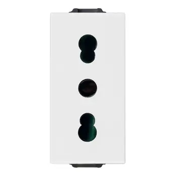 UTIČNICA TALIJANSKI STANDARD 1M/16A 09203 - NEVE UP -BIJELA