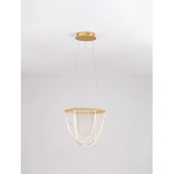 VALENTIN LUSTER MATT ZLATNI LED 20W 220-240V 1395lm IP20 3000K