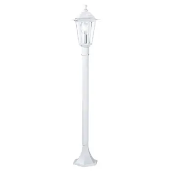 VANJSKA STAJAĆA LAMPA 1xE27 BIJELA LATERNA 5