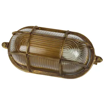 VANJSKA SVJETILJKA BRODSKA E27/60W/220V IP65 BRONCA - VAR
