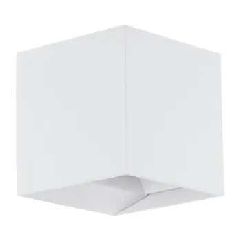 VANJSKA ZIDNA LAMPA 1xLED 2X3,3W, 2X340lm, 3000K, IP54, BIJELA CALPINO